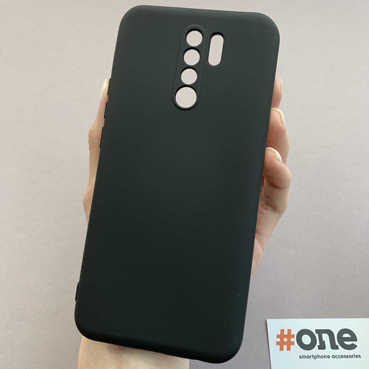 Чохол для Xiaomi Redmi 9 чохол накладка із закритою камерою на телефон сяомі редмі 9 чорний q7n