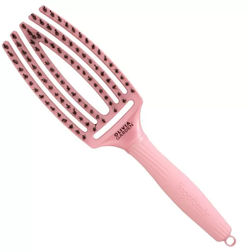 Щітка для волосся Olivia Garden Finger Brush Combo Amore Pearl Pink Medium LE (ID1790)