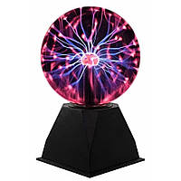 Плазмовий шар Тесла, 15 см / Плазмова лампа / Магічний настільний нічник / Нічний світильник