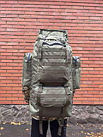 Тактический рюкзак баул 100 литров олива. Военный рюкзак ВСУ 100 литров. Армейский рюкзак-баул