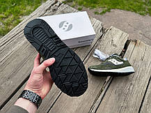 Чоловічі кросівки Saucony Shadow 6000 70441-45s Green Gray хакі Оригінал, фото 6