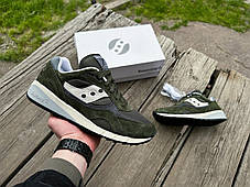Чоловічі кросівки Saucony Shadow 6000 70441-45s Green Gray хакі Оригінал, фото 4
