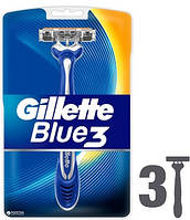 Станок Gillette 3 леза BLUE 3 Comfort/3шт.в уп!!!!!!!!!!