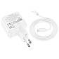 Адаптер сетевой HOCO Type-C to Lightning Cable Lucky dual-port charger set C111A |1USB/1Type-C, 30W/3A,, фото 5