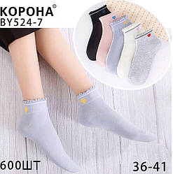 Шкарпетки жіночі сітка/розмір 36-41/короткі/ 10 шт. в пакованні/весна-літо