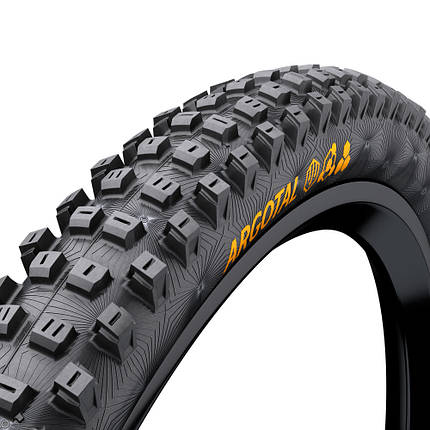 Велосипедна покришка позашляхова складна шина безкамерна Continental Argotal Enduro Soft 27.5 x 2.60, фото 4