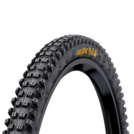 Велосипедна покришка позашляхова складна шина безкамерна Continental Argotal Enduro Soft 27.5 x 2.60, фото 1