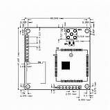 SIM800A GSM GPRS модуль для разрабоки STM32 для Arduino (заміна SIM900A), фото 7