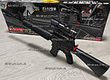 Автомат на Орбіз на акумуляторі М16 Black, Приціл 4х, Ремінець, фото 5