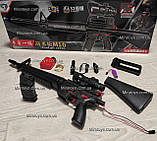 Автомат на Орбіз на акумуляторі М16 Black, Приціл 4х, Ремінець, фото 3