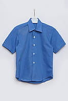 Рубашка детская мальчик синяя размер 28 151866L GL_55