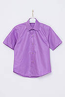 Рубашка детская мальчик фиолетовая 151856L GL_55