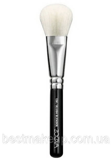 Пензлик для рум'ян та скульптору 126 Blush Blender від ZOEVA, фото 1