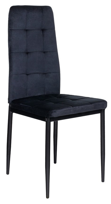 Стілець N-66-2 чорний вельвет TM Vetro Mebel