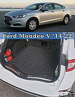 ЕВА коврик в багажник Ford Mondeo V 2014-2022. EVA ковер багажника Форд Мондео 5