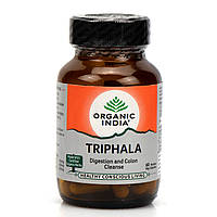 Трифала Трипхала/Triphala Organic India/60 капсул очищення організму, кишенька, ШКТ