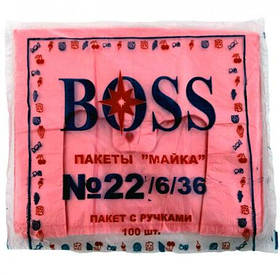 Поліетиленові пакети Boss 100 шт. (22*36 см)