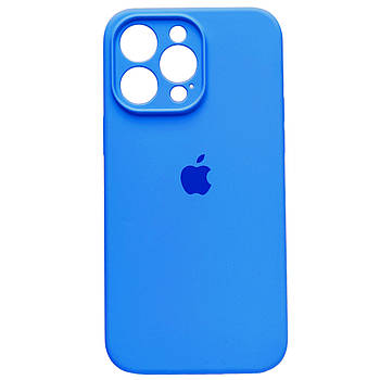 Чохол Silicone Full Camera для Apple iPhone 14 Pro Royal Blue