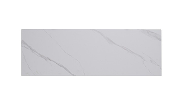 Консоль Бруно 120*40*80 (h) кераміка білий мармур / чорний TM Vetro Mebel, фото 4
