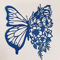 Трубка з картону "Метелик на квітах" 125х150 мм.