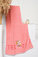 Полотенце банное махровое розового цвета 152765L GL_55