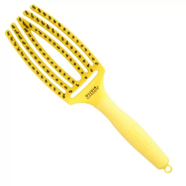 Щітка для волосся комбінована Olivia Garden Finger Brush Combo Nineties Sweet Lemonade (ID1794)