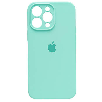 Чохол Silicone Full Camera для Apple iPhone 14 Pro Sea Blue