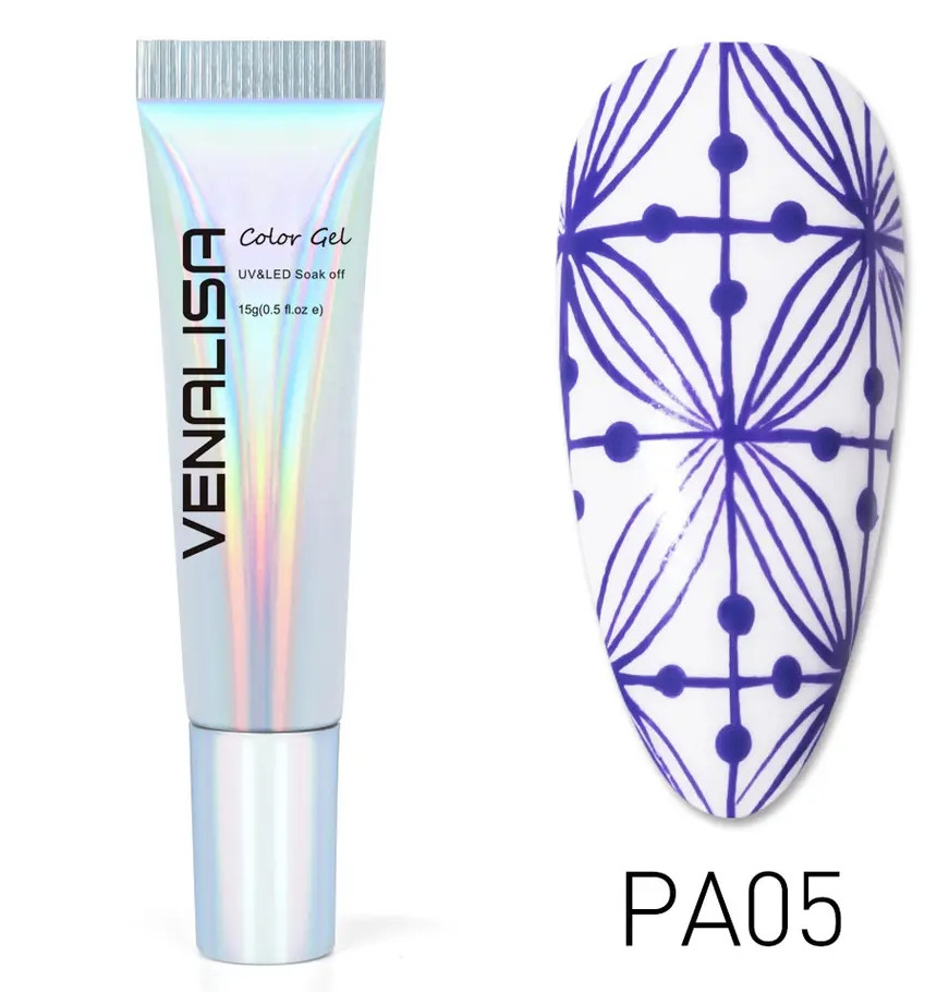 Гель для стемпінгу Venalisa Stamping Gel PA05, 15 г, фото 1