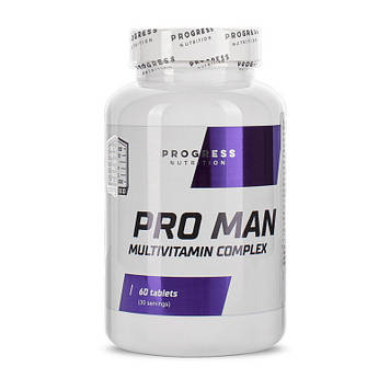Progress Nutrition Pro Man Multivitamin Complex (60 tabs)