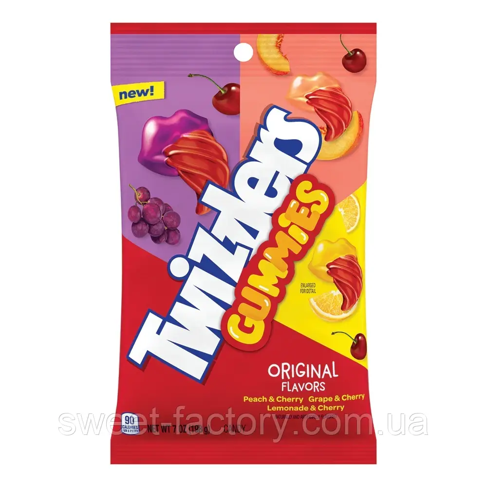 Желейні цукерки Twizzlers Gummies 198g, фото 1