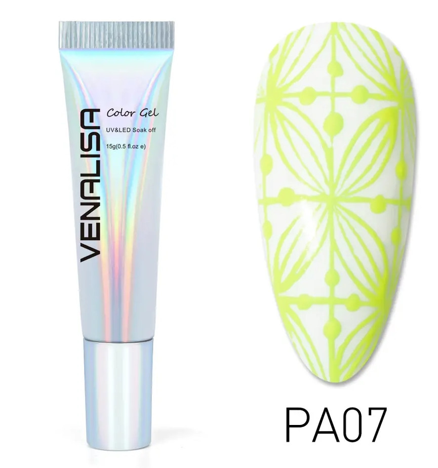 Гель для стемпінгу Venalisa Stamping Gel PA07, 15 г, фото 1