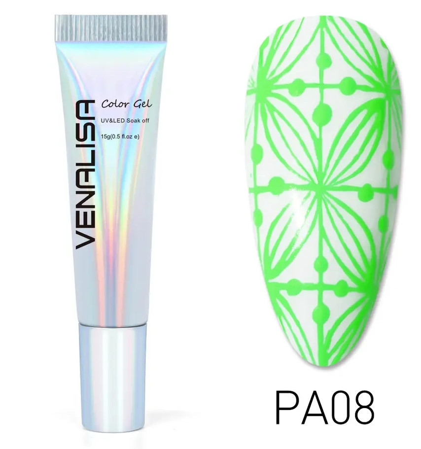 Гель для стемпінгу Venalisa Stamping Gel PA08, 15 г