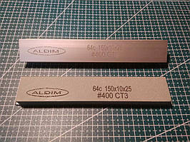 Брусок на бланку ALDIM 150х25х10. 400 грит 64с  - зелений карбід кремнію