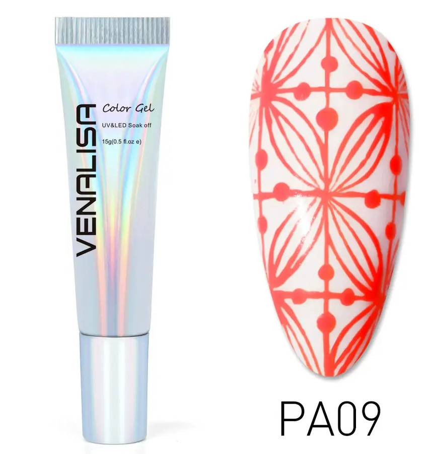 Гель для стемпінгу Venalisa Stamping Gel PA09, 15 г