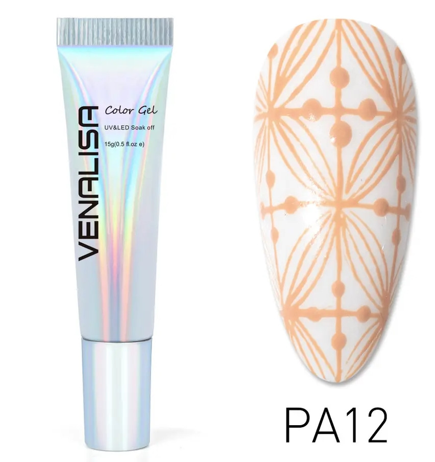 Гель для стемпінгу Venalisa Stamping Gel PA12, 15 г