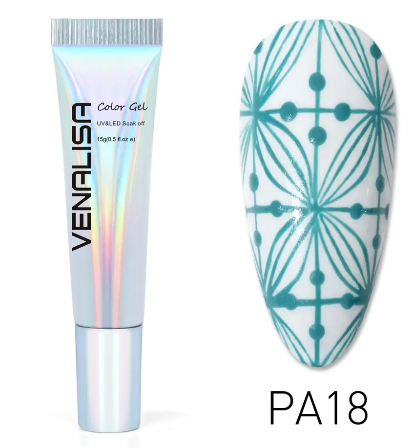 Гель для стемпінгу Venalisa Stamping Gel PA18, 15 г