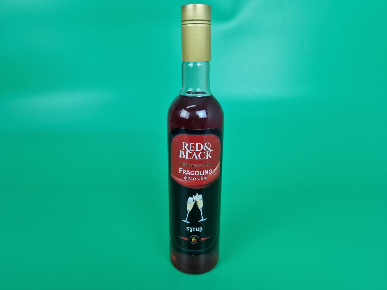 Сироп Red&Black Фраголино 0,7 л (1 шт), фото 1