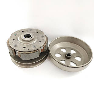 Посилене зчеплення квадроциклу Linhai 400 задній варіатор 5 колодок