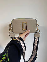 Женская сумка через плечо Marc Jacobs The Snapshot Gold Марк Джейкобс кросс - боди - 2