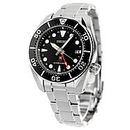 Чоловічий годинник Seiko Prospex SBPK003 SUMO Solar GMT 200m Diver's, фото 5