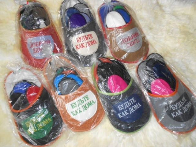 Набір капців для гостей (набір із 5 пар)