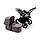 Bugaboo - Коляска 2 в 1 Donkey 5 MONO у зборі для однієї дитини Black/Grey mélange-Grey mélange, фото 4