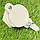 Зливний кран для медогонки, пластиковий сірий D45 мм., фото 4