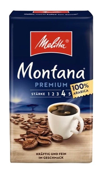Мелена кава Melitta Montana Premium 100% арабіка 500 гр