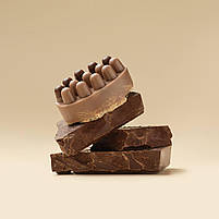 МАСАЖНЕ АНТИЦЕЛЮЛІТНЕ МИЛО З ЛЮФОЮ DARK COCOA — КАКАО, фото 3