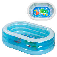 Детский надувной бассейн "Китенок" Intex 163 х 107 х 46 см Объем 238 литра