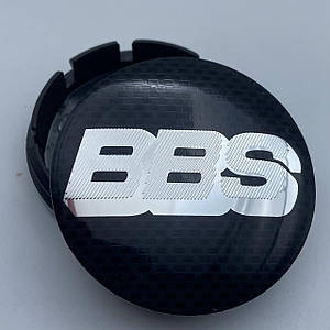 Ковпачок із логотипом BBS 56 мм 51 мм чорний сірий карбон