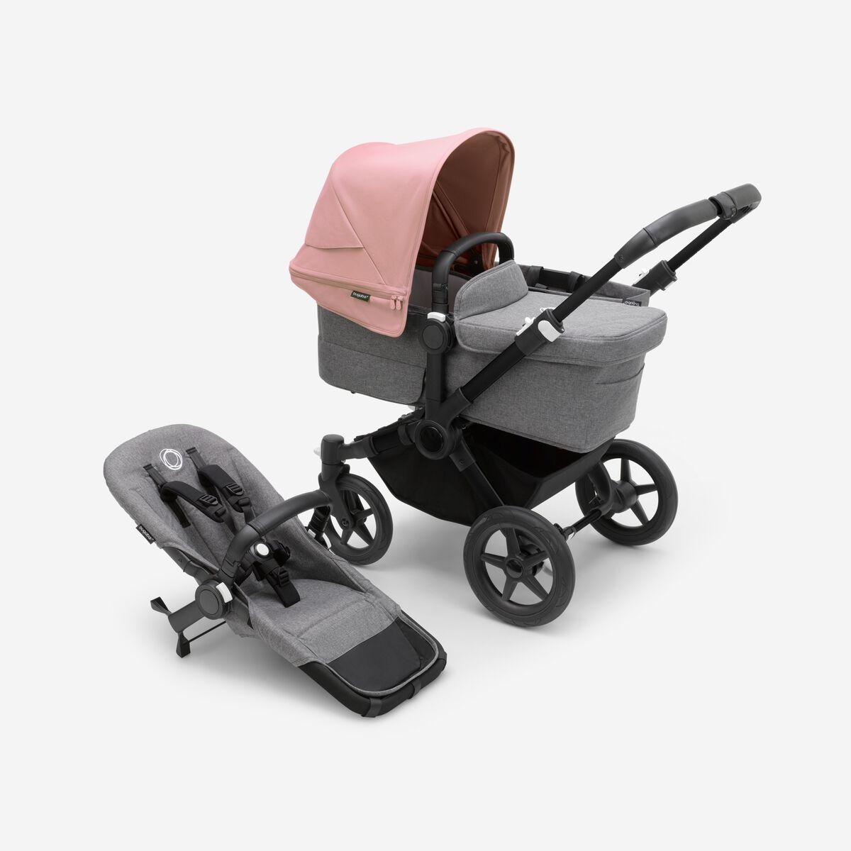 Bugaboo donkey duo pink sale