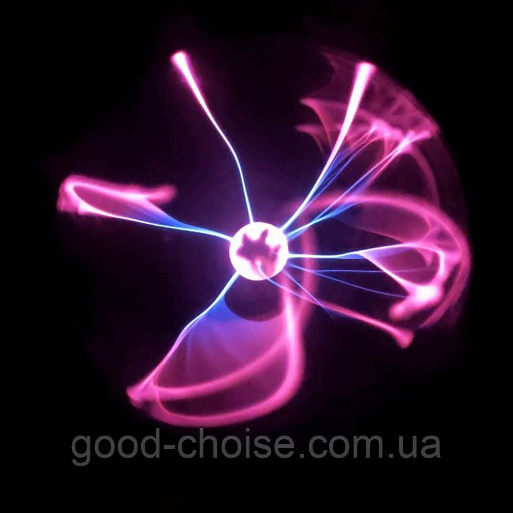 Светильник плазменный шар 15 см Plasma ball / Ночник с молниями / Плазменный шар Тесла - фото 7 - id-p1839892040