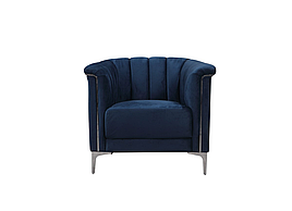 Крісло  Белла  роза/ чорний  Vetro Mebel